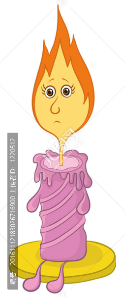 蠟燭；悲傷；孤立