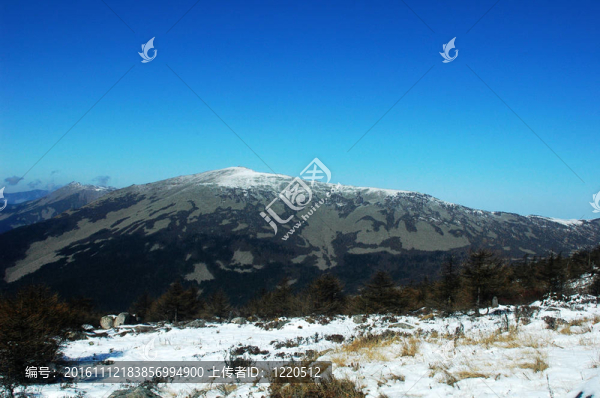 雪山地貌景觀
