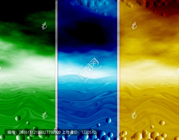 抽象背景；水與天空；水滴