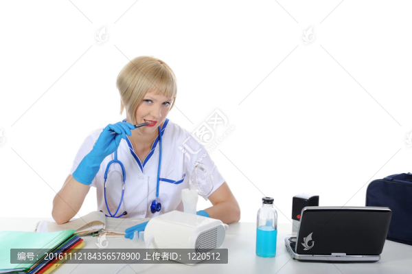 辦公室里的醫(yī)生