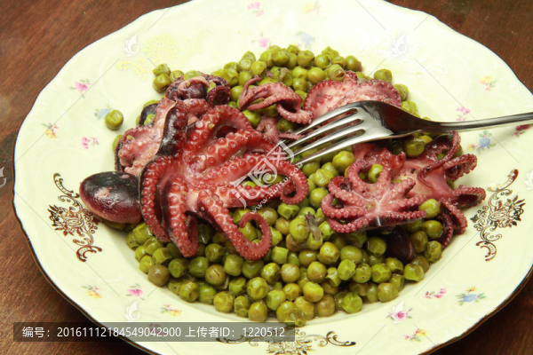 小章魚和綠豌豆