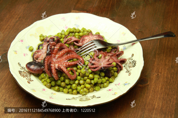小章魚和綠豌豆