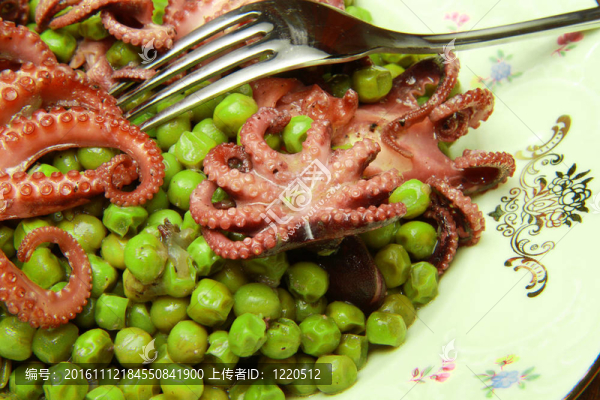 小章魚和綠豌豆