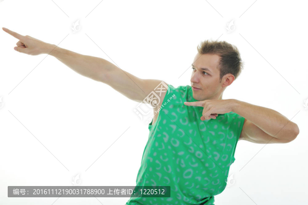 男人健身分離