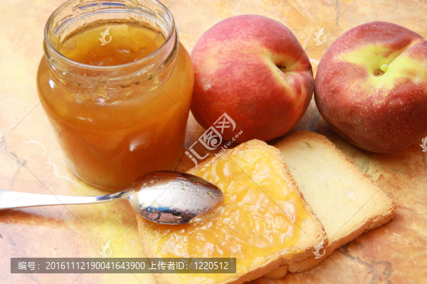 桃子果醬