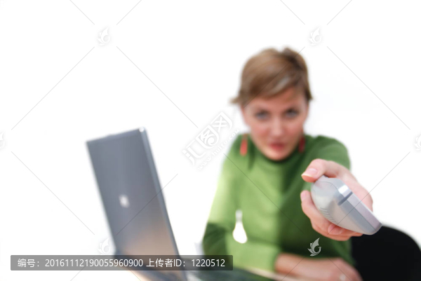 年輕的女商人