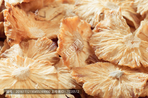 菠蘿干。生態(tài)食品