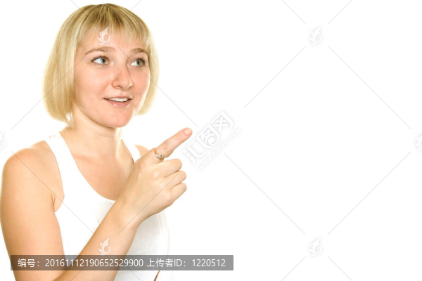 年輕的女商人