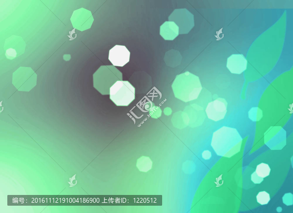 樹葉和顏色燈