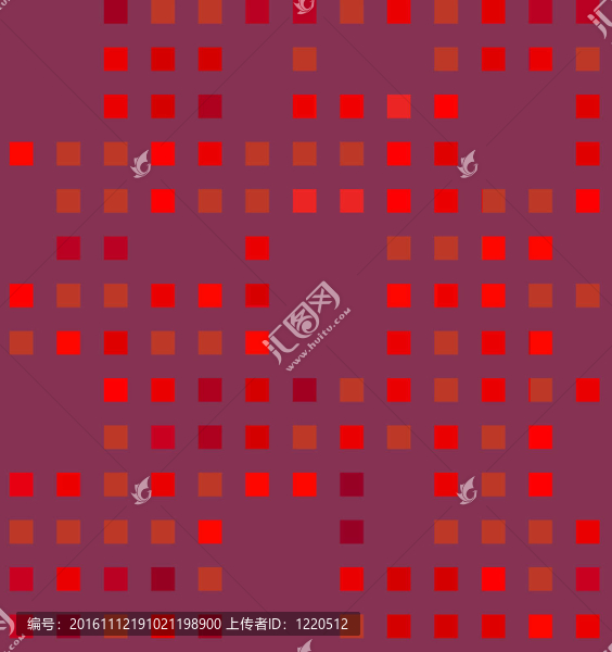 紅色的圖案