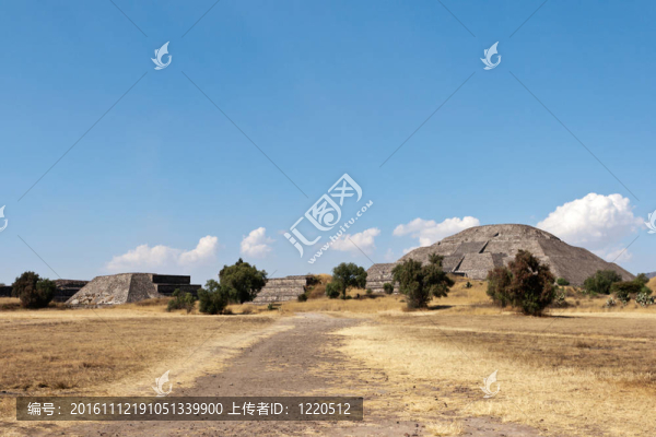 太陽金字塔。特奧蒂瓦坎。