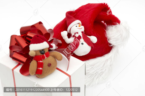 Santa帽子和禮物