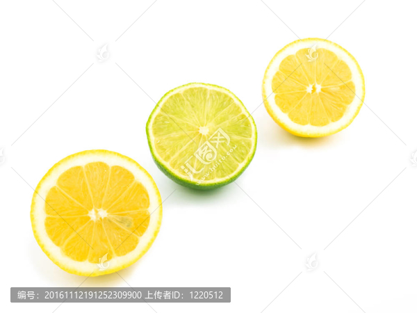 酸橙和檸檬
