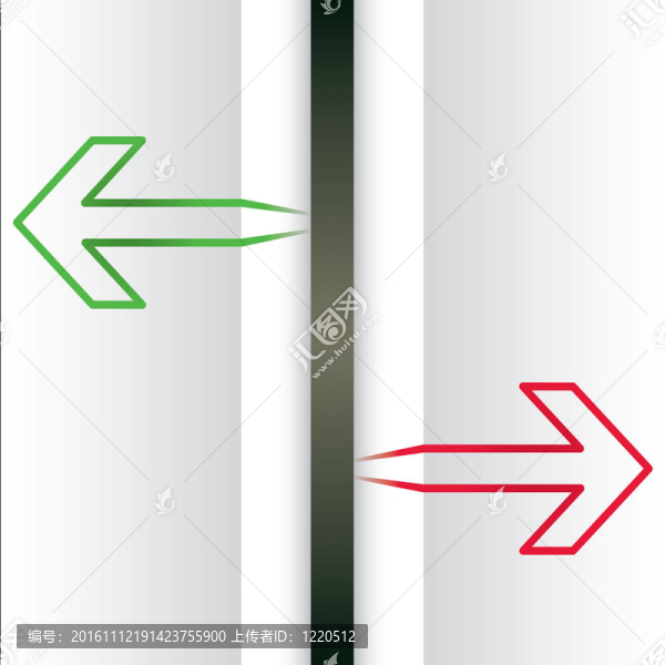 箭頭背景摘要