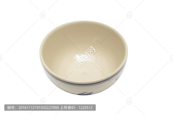 白色的碗