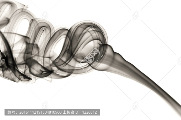 摘要白色的煙霧形狀
