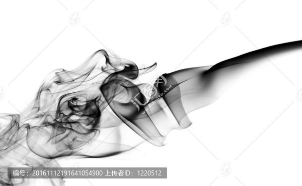 抽象煙霧圖案