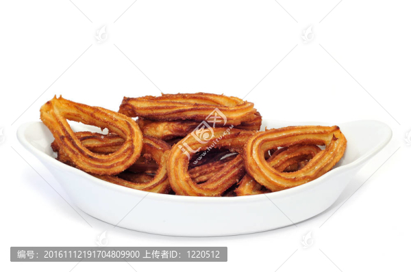 典型的西班牙油條甜；