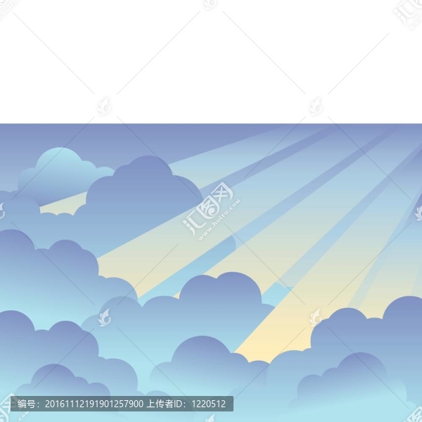 多云天空背景2