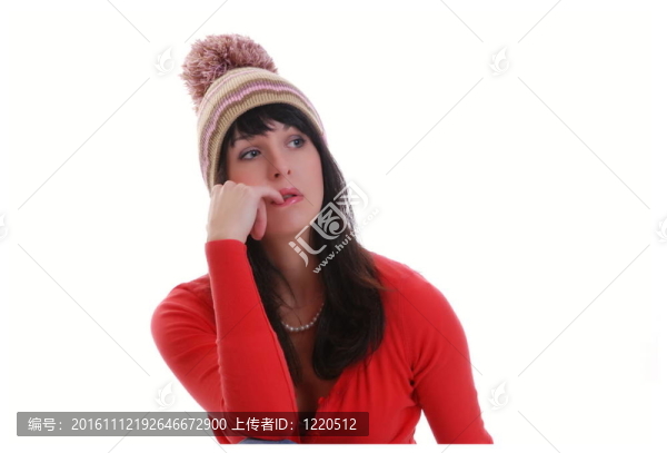 女人的帽子