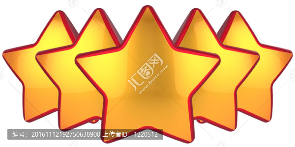 金色的星星。最好的選擇