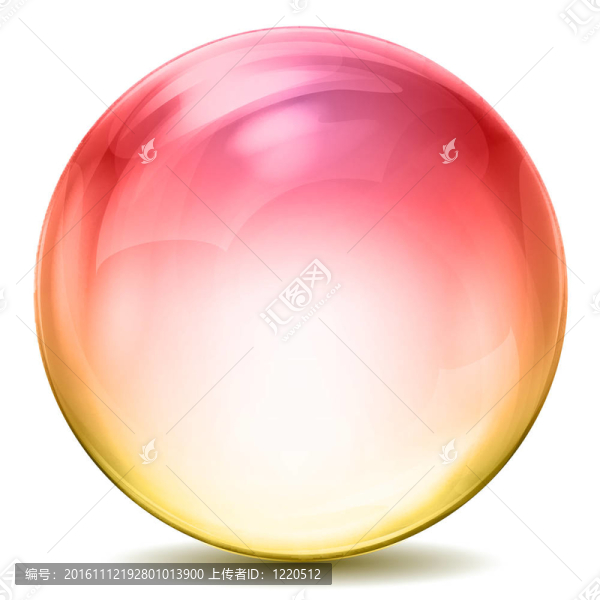 七彩水晶球
