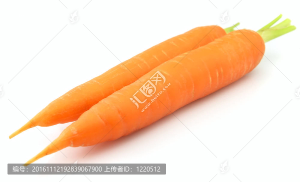 新鮮的胡蘿卜