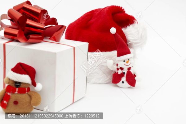 Santa帽子和禮物