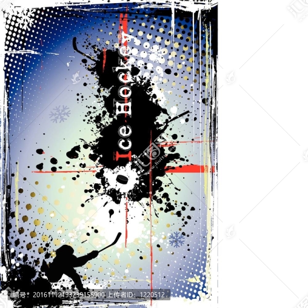 冰上曲棍球的海報(bào)-匯圖網(wǎng) www.fosd68.com 冰上曲棍球的海報(bào)
