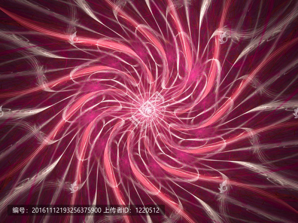 抽象粉紅色漩渦星