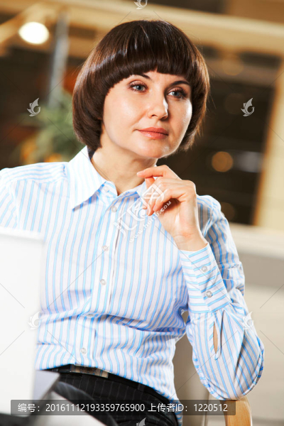 漂亮的女商人