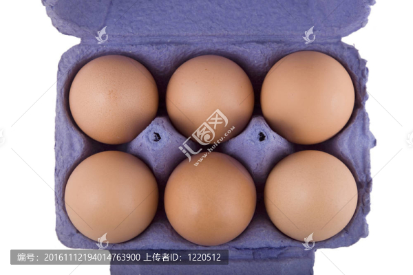 藍(lán)蛋箱里的棕色母雞