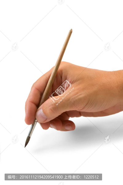 手執(zhí)畫筆畫