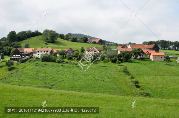 瓦瑟山丘陵景觀；