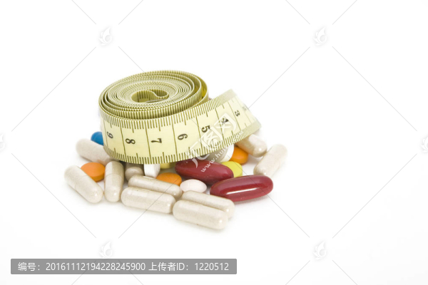 磁帶測量和藥丸