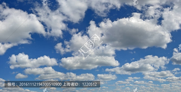藍色的天空