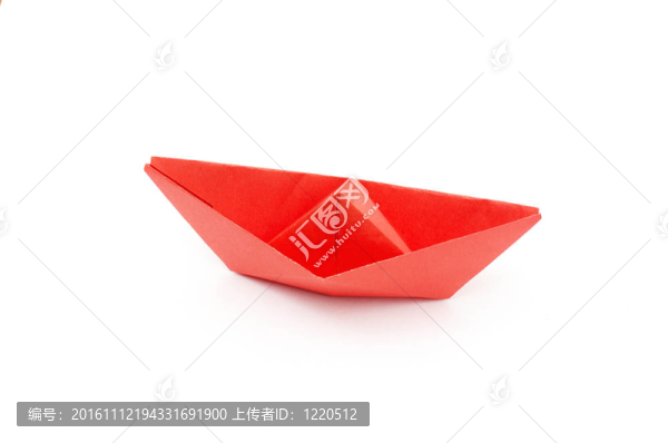 紅色的紙船