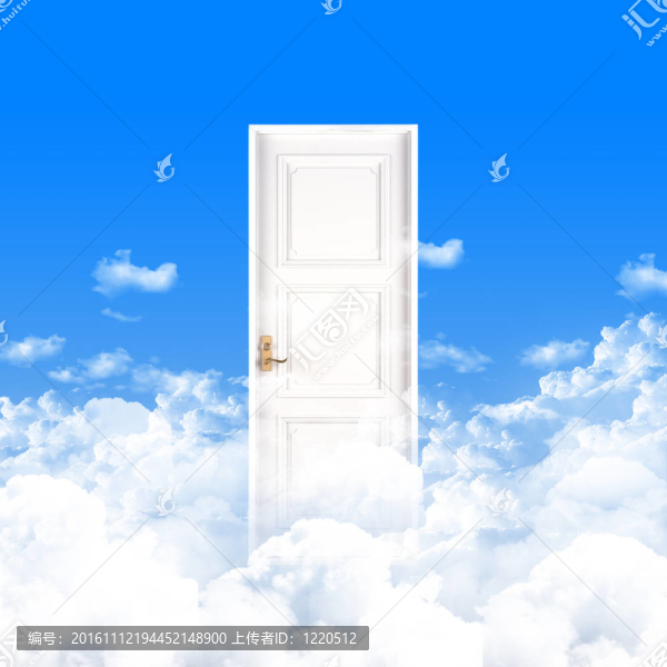 白色窗戶和門