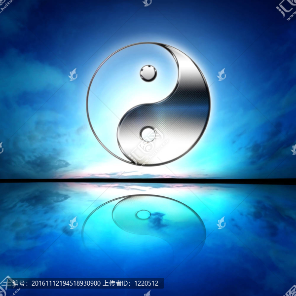 陰陽(yáng)象征。