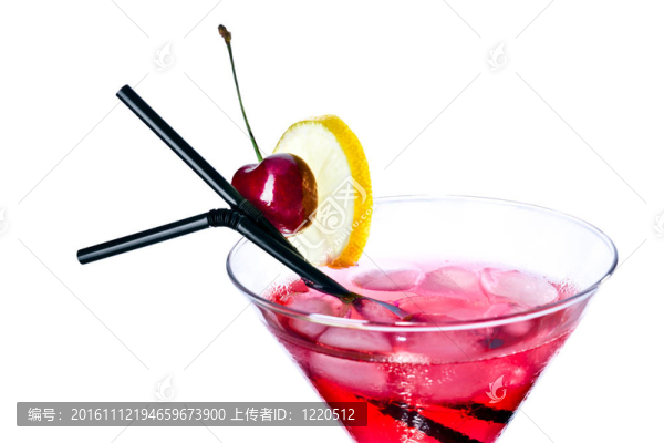 紅色的雞尾酒