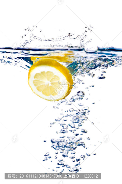 水檸檬片