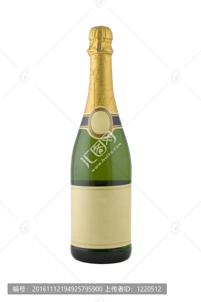 一瓶香檳酒
