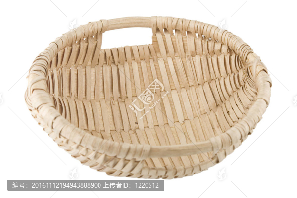 手工制作的柳條筐