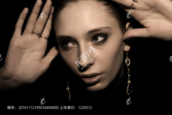 一個年輕女孩的肖像