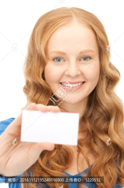幸福的女人用名片