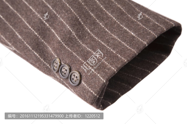棕色袖口的細節(jié)