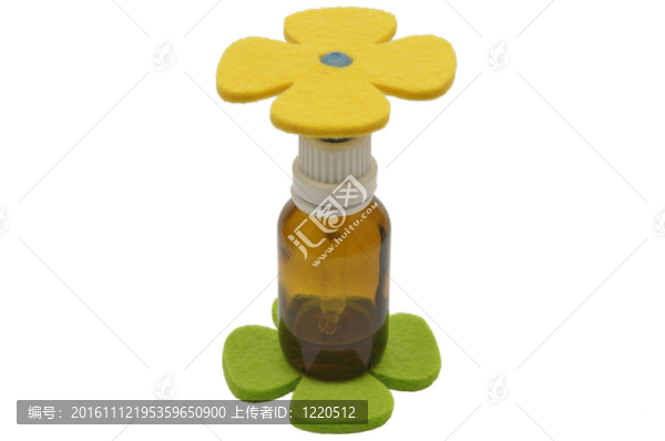 巴赫花的補救和毛氈裝飾