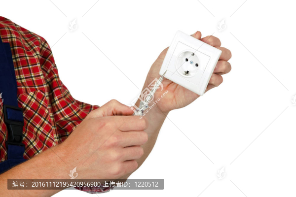 帶電路測(cè)試儀的電工