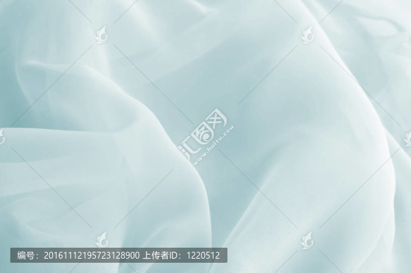 波狀綠色紡織品