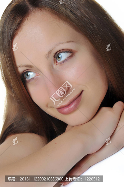 年輕女子的肖像-匯圖網(wǎng) www.fosd68.com 年輕女子的肖像